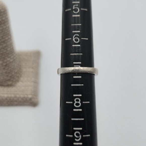 Size 7 Sterling Silver Green Cubic Zirconia Gem With Accents Ring A4137 - Picture 8 of 10